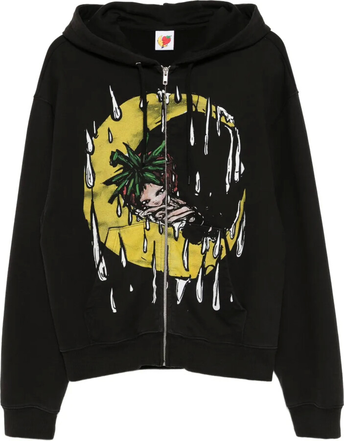 Sky High Farm Graphic-Print Hoodie