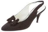 Thumbnail for your product : Rene Caovilla Pointed-Toe Slingback Pumps