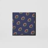 Thumbnail for your product : Burberry Archive Logo Print Silk Pocket Square