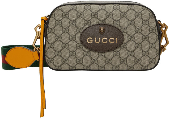 Gucci Beige Neo Vintage GG Supreme Messenger Bag - ShopStyle