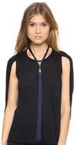Thumbnail for your product : Eddie Borgo Long Silk Tassel Necklace