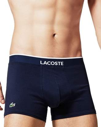 Lacoste Stretch Cotton Trunks - Pack of 3