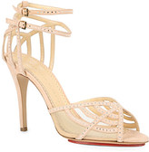 Thumbnail for your product : Charlotte Olympia Octavia 100 suede heeled sandals