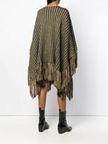 Thumbnail for your product : Saint Laurent Knitted Poncho Dress
