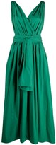 Thumbnail for your product : Dolce & Gabbana Belted Pleated Midi Dress