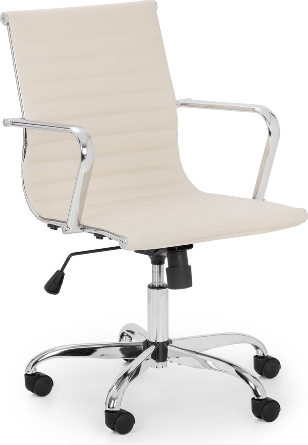 Dunelm Gio Office Chair Ivory ShopStyle