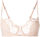 La Perla - balconette lace bra - women - Soie/coton/Polyamide/Spandex/Elasthanne - 3