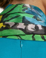 Thumbnail for your product : Escada Aquarelle-Print Silk Oblong Scarf, Fantasy