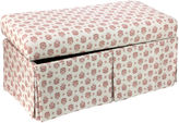 Thumbnail for your product : Skyline Furniture Hayworth Skirted Storage Bench, Red