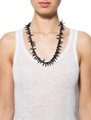 Marc Jacobs Zipper Collar Necklace