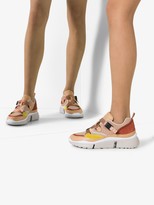 Thumbnail for your product : Chloé neutral Sonnie sneakers