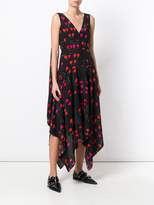 Thumbnail for your product : Alexander McQueen draped printed dress