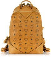 Thumbnail for your product : MCM Cognac Duke Visetos New Small Backpack