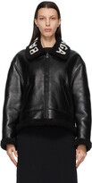 Thumbnail for your product : Balenciaga Black Lambskin Cocoon Jacket