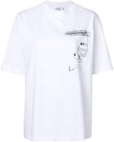 Helmut Lang logo T-shirt 