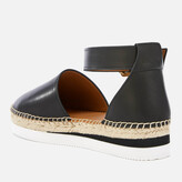 Thumbnail for your product : See by Chloe Women's Glyn Leather Espadrille Flat Sandals - Black
