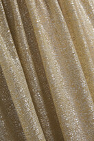 Thumbnail for your product : Catherine Deane Caterina Pleated Metallic Coated Knitted Gown