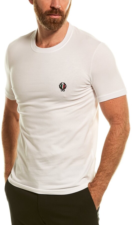 Dolce & Gabbana R-Neck T-Shirt - ShopStyle Undershirts