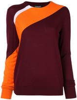 Thumbnail for your product : Calvin Klein Two-Tone Jumper