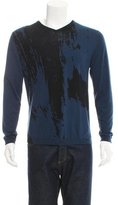 Thumbnail for your product : Autumn Cashmere Patterned V-Neck Sweater w/ Tags