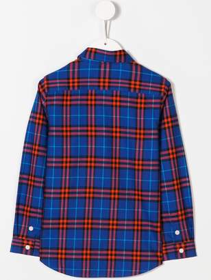 Burberry Kids Fred checked shirt