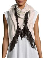 Thumbnail for your product : Bajra Fringed Cashmere & Silk Blend Scarf