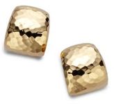 Thumbnail for your product : Roberto Coin Martellato 18K Yellow Gold Huggie Earrings/0.75"