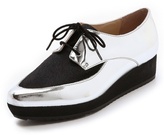 Thumbnail for your product : Loeffler Randall Calla Mirrored Platform Oxfords