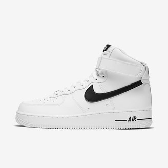 air force 1 white high cut