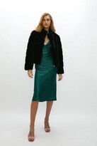 Thumbnail for your product : Coast Carved Faux Fur Zip Through Coat