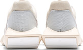 Thumbnail for your product : Rick Owens White Sculpted Sole adidas Edition Sneakers