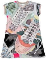 Thumbnail for your product : Molo Sneakers Print Interlock Cotton Dress