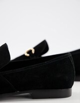 Thumbnail for your product : Office lemming bar loafers in black suede