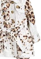 Thumbnail for your product : Roberto Cavalli Girls' Printed Double-Breasted Jacket