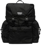 Thumbnail for your product : DSQUARED2 Big logo-print backpack