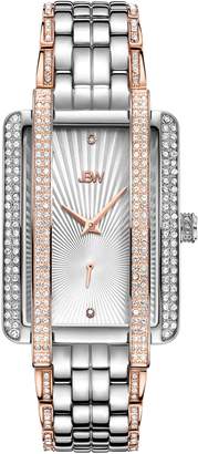 JBW Women's Mink .12 ctw Diamond Stainless Steel Watch J6358D