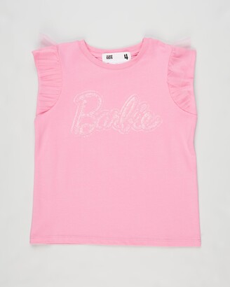 Cotton On Girl's Pink Printed T-Shirts - License Barbie Party Tee - Kids-Teens - Size 2 YRS at The Iconic