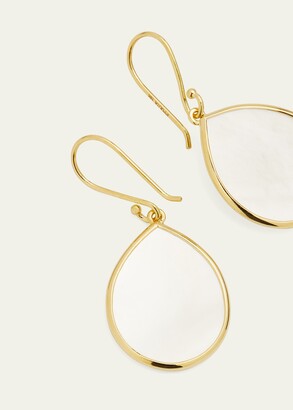 Ippolita Small Stone Teardrop Earrings in 18K Gold