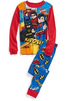 Thumbnail for your product : Lego WARNER BROTHERS 'Lego Superheroes' Two-Piece Fitted Pajamas (Little Boys)
