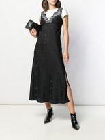 Thumbnail for your product : McQ Swallow Long Sparrow Print Dress