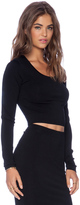 Thumbnail for your product : Central Park West Noho Crop Sweater