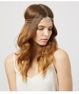 Thumbnail for your product : New Look Blue Gem Flower Layered Head Chain
