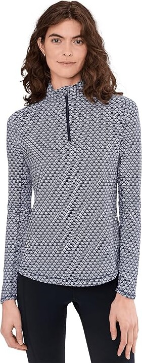 Callaway Scarf Geo Sun Protection Women's Clothing Peacoat : XS (Women's 0) Elastane/Nylon