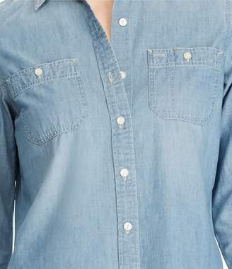 Lauren Ralph Lauren Long-Sleeve Chambray Denim Shirt