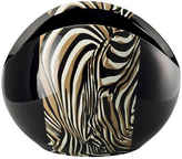 Thumbnail for your product : Versace Zebra Le Noir Vase