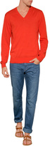 Thumbnail for your product : Paul Smith Cotton V-Neck Pullover