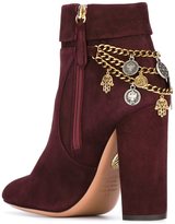 Thumbnail for your product : Aquazzura chain detail booties