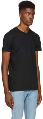 Naked & Famous Denim Denim Denim Black Ringspun Cotton T-Shirt
