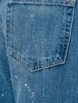 Thumbnail for your product : Helmut Lang paint splatter boyfriend jeans