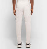 Thumbnail for your product : Stone Island Tapered Logo-Appliqued Brushed-Cotton Cargo Trousers
